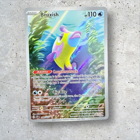 Pokemon Other - Bruxish 200/191 Sv08: Surging Sparks Holo
